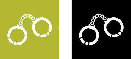 Handcuffs Icon Design vector