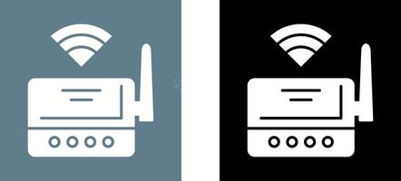 Wifi Router Icon Design vector