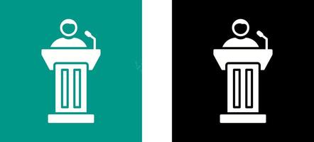 Podium Icon Design vector