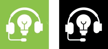 Headphones Icon Design vector