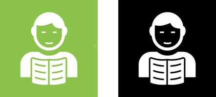 Student Icon Design vector