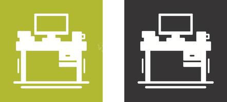 Desk Icon Design vector