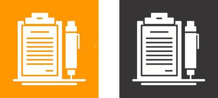 Contract Icon Design vector