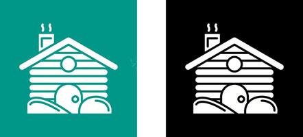 Cabin Icon Design vector