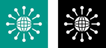 Networking Icon Design vector