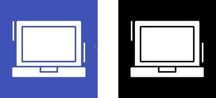 Laptop Icon Design vector