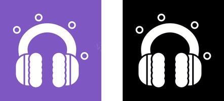 Earmuff Icon Design vector