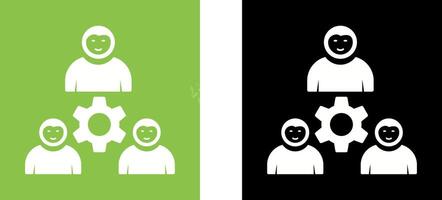 Teamwork Icon Design vector