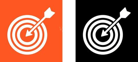 Goal Icon Design vector
