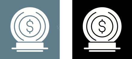Coin Icon Design vector
