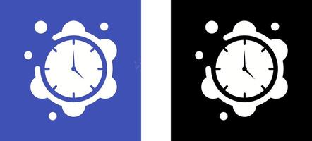Clock Icon Design vector