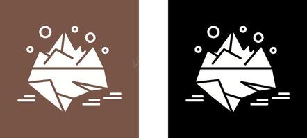 Iceberg Icon Design vector
