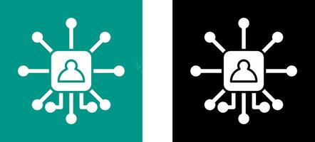 Networking Icon Design vector