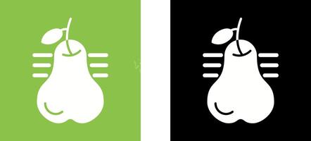 Pear Icon Design vector