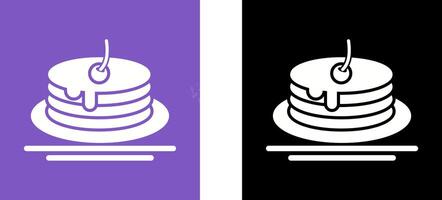 Pancake Icon Design vector