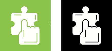 Quick Selection Icon Design vector