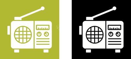 Radio Icon Design vector