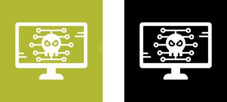 Malware Icon Design vector