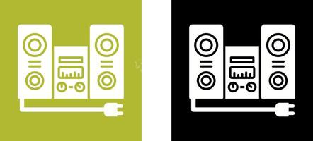 Stereo Icon Design vector