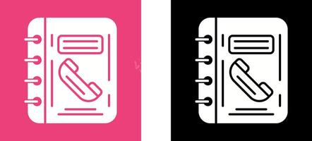 Phonebook Icon Design vector