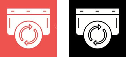 Refresh Icon Design vector