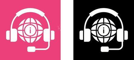Call Center Icon Design vector