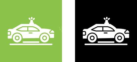 Police Car Icon Design vector