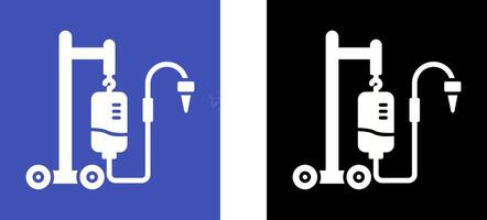 Intravenous Icon Design vector