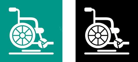 Wheel Chair Icon Design vector