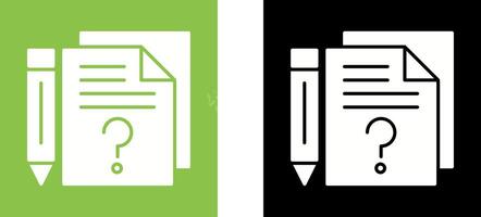 Question Icon Design vector