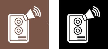 Speaker Icon Design vector