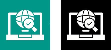 Research Icon Design vector