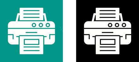 Printer Icon Design vector