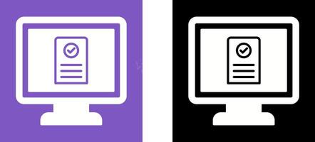 Online appointment Icon Design vector