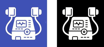 Defribillator Icon Design vector