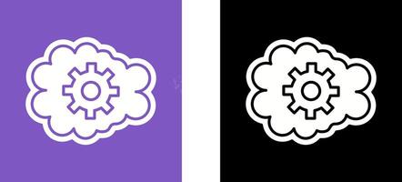 Mental Control Icon Design vector