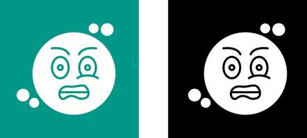 Grimacing Icon Design vector