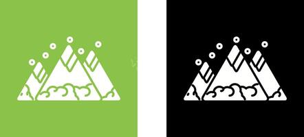 Mountain Icon Design vector