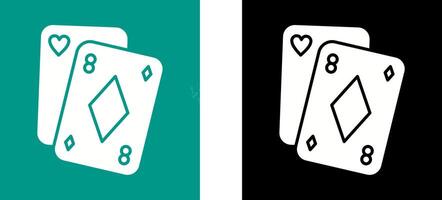 Poker Icon Design vector