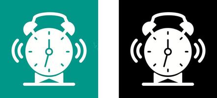 diseño de icono de reloj de alarma vector