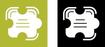 Puzzle Icon Design vector