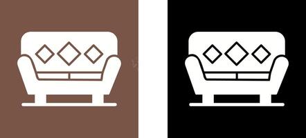 Sofa Icon Design vector