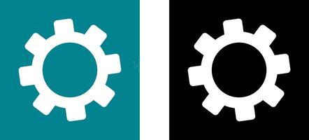 Cogwheel Icon Design vector