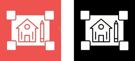 Blueprint Icon Design vector