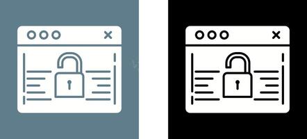 Password Icon Design vector