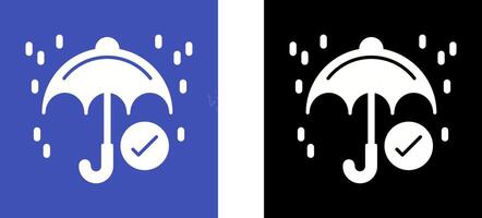 Keep Dry Icon Design vector