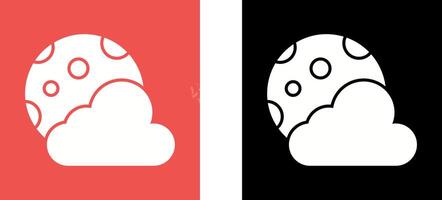 Moon Icon Design vector