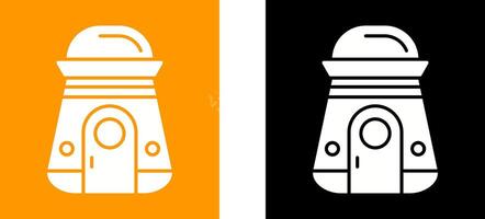 Space Capsule Icon Design vector