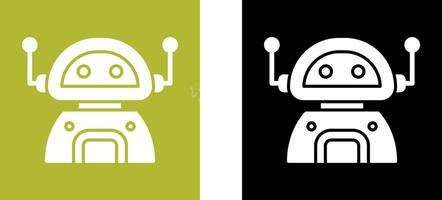 diseño de icono de robot vector