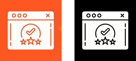 Rating Icon Design vector